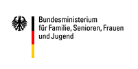 Logo des Bundesministeriums für Famile, Senioren, Frauen und Jugend